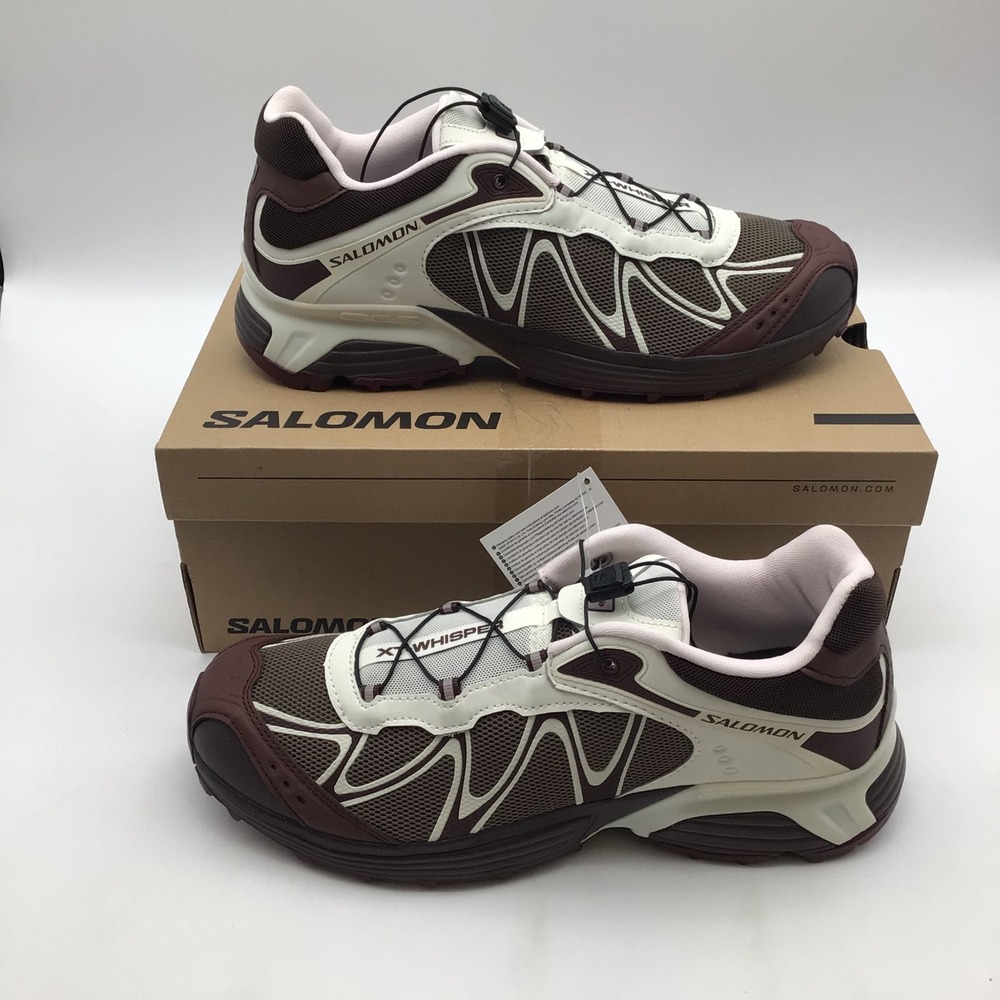 Salomon XT-Whisper Walnut Chocolate Mens Size 11.5 Trail Running Shoes NEW